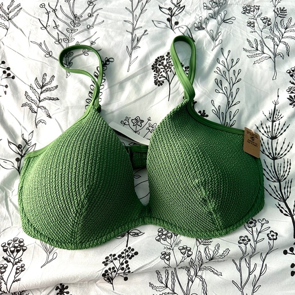 Victoria's Secret Other - Green Bra Style Bikini Top NWT